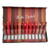 Huda Beauty Pack of 10 Matte Lipsticks Set 